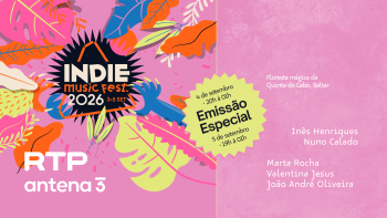 RTP Antena 3 no Indie Music Fest, em Baltar